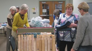 Some serious bargaining took place at last year's swap meet.