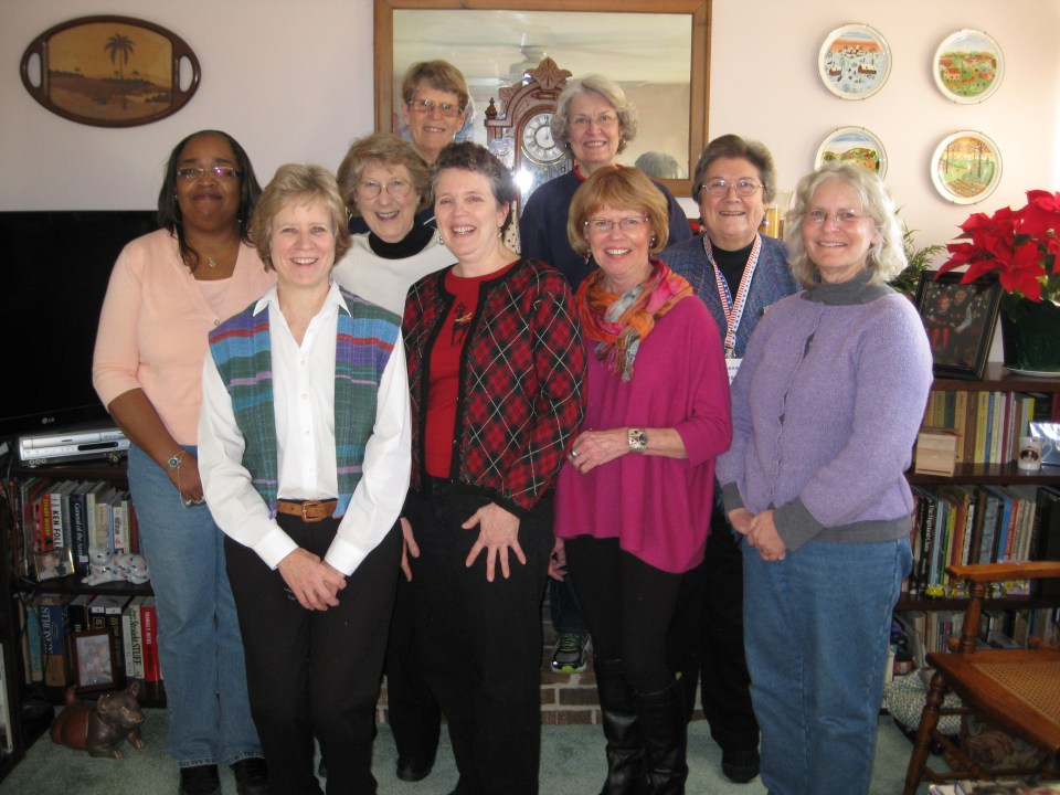 Us--after a wonderful day of inspirational creativity.