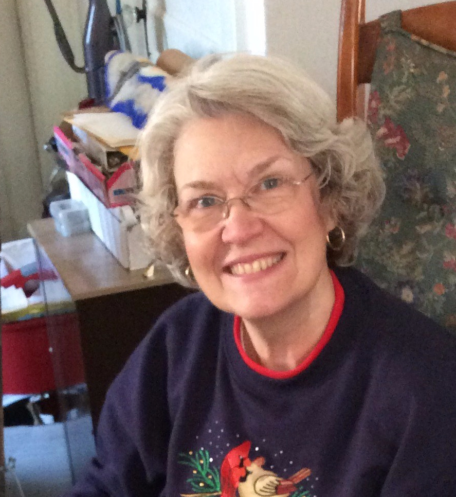 Teri led our May program about making macrame snowflakes