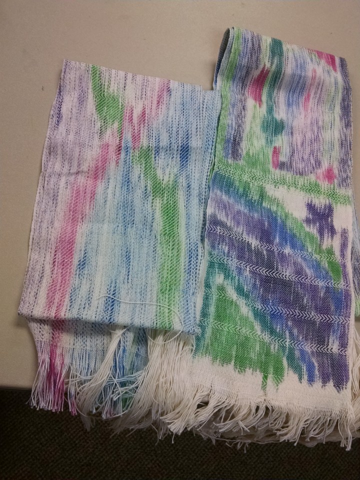 Kate and Warp Painting