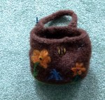 Laura's spinning wheel tool pouch