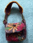 Teresa's felted purse