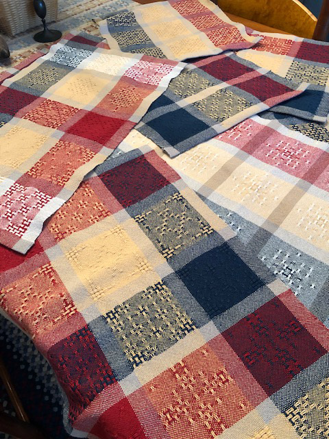 Jackie's huck towels and placemats